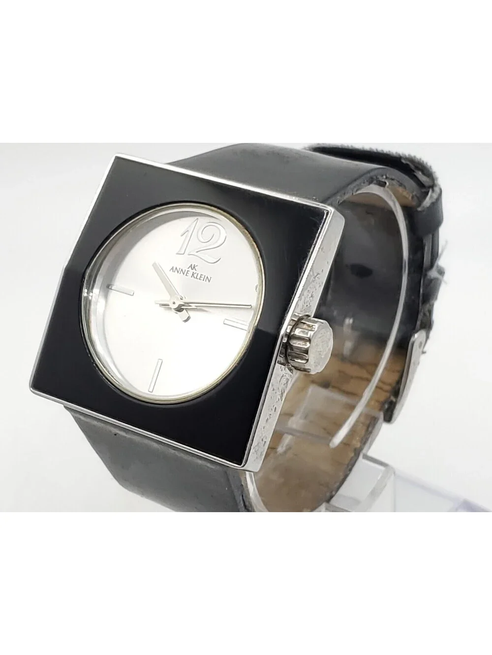 Anne Klein Watch Women New Battery Silver Dial 34mm